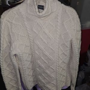 Women's Paul James Made In England Wool Sweater Medium